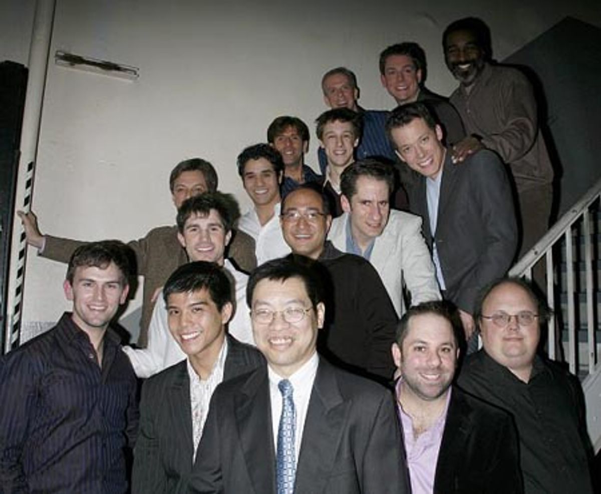 Wayman Wong and cast at 