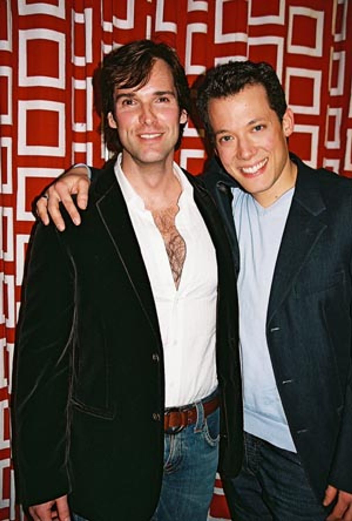Hugh Panaro and John Tartaglia at 