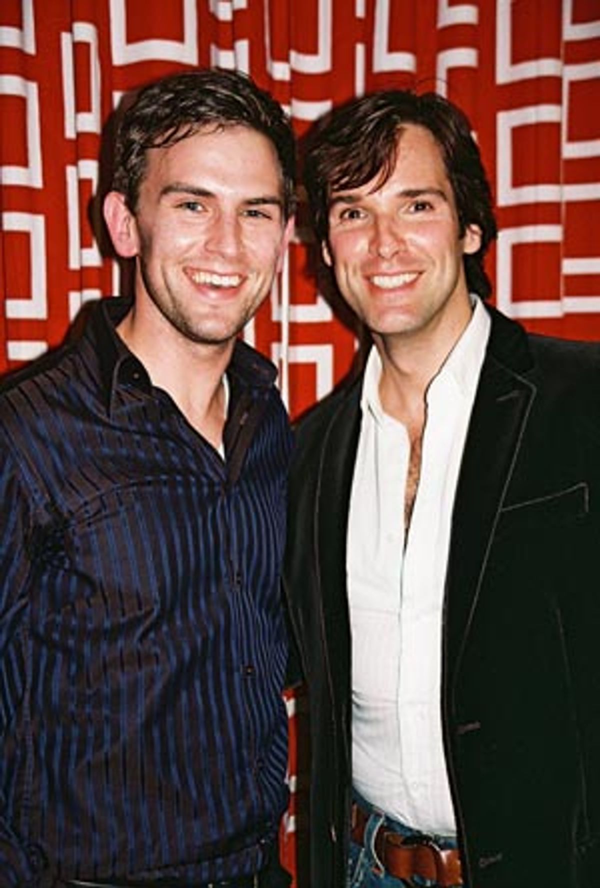Daniel Reichard and Hugh Panaro at 