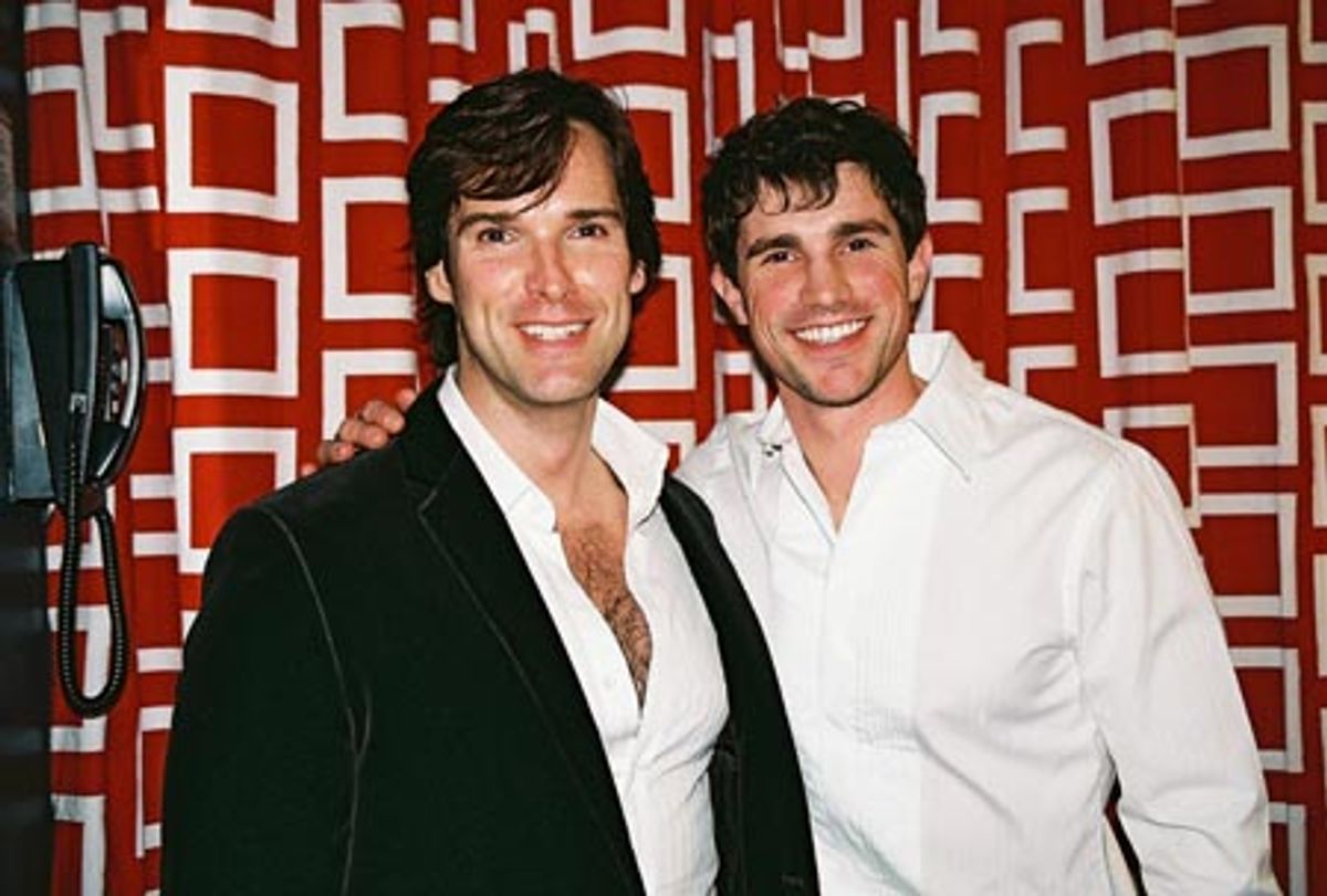 Hugh Panaro and Matt Cavenaugh at 