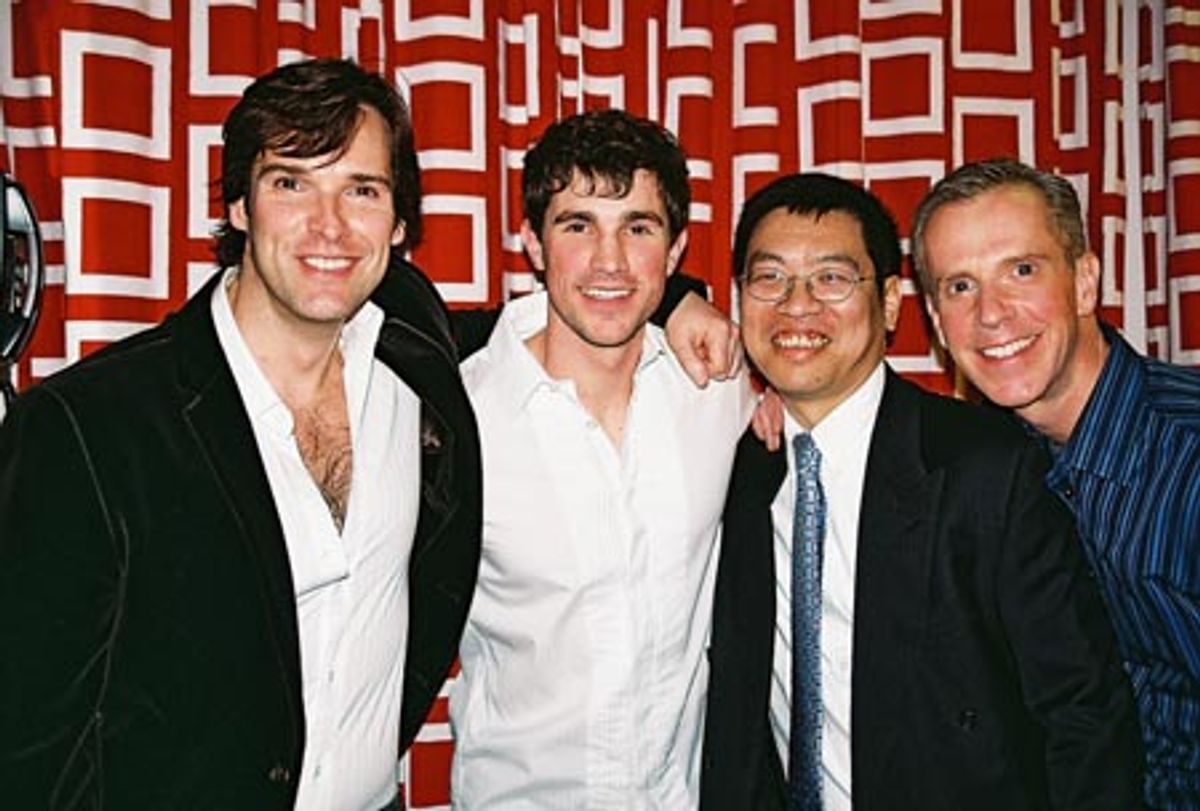 Hugh Panaro, Matt Cavenaugh, Wayman Wong and Tom Andersen at 