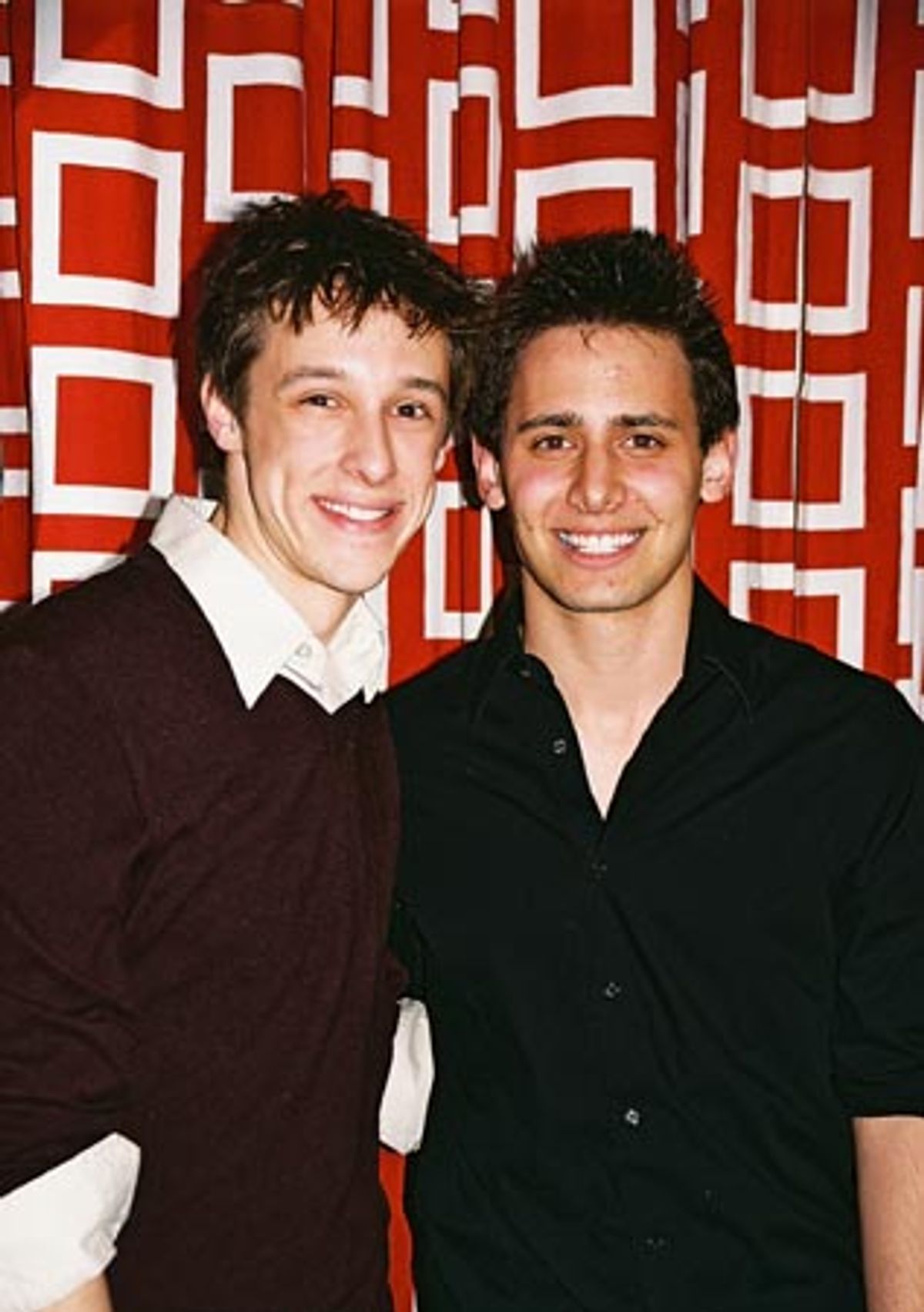 Jason Michael Snow and Benj Pasek at 