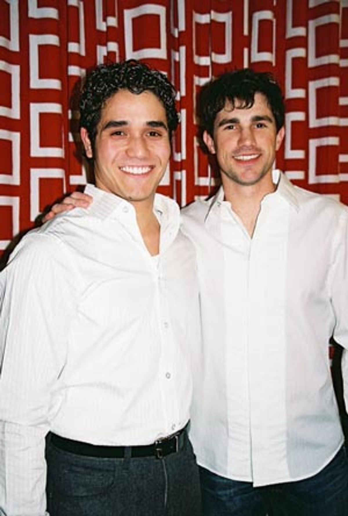 Adam Jacobs and Matt Cavenaugh at 