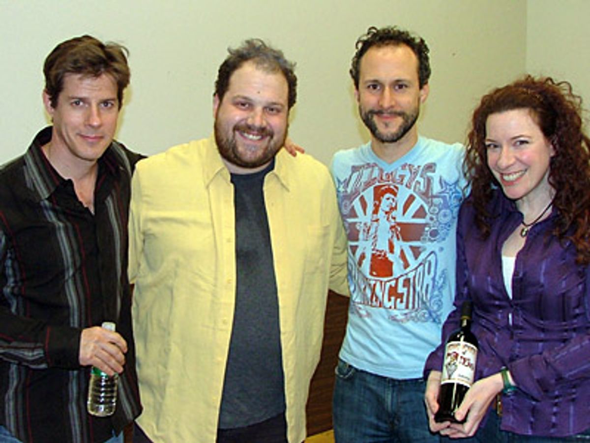 Rick Holmes, Jordan Gelber, Gibson Frasier and Lisa Jolley at 