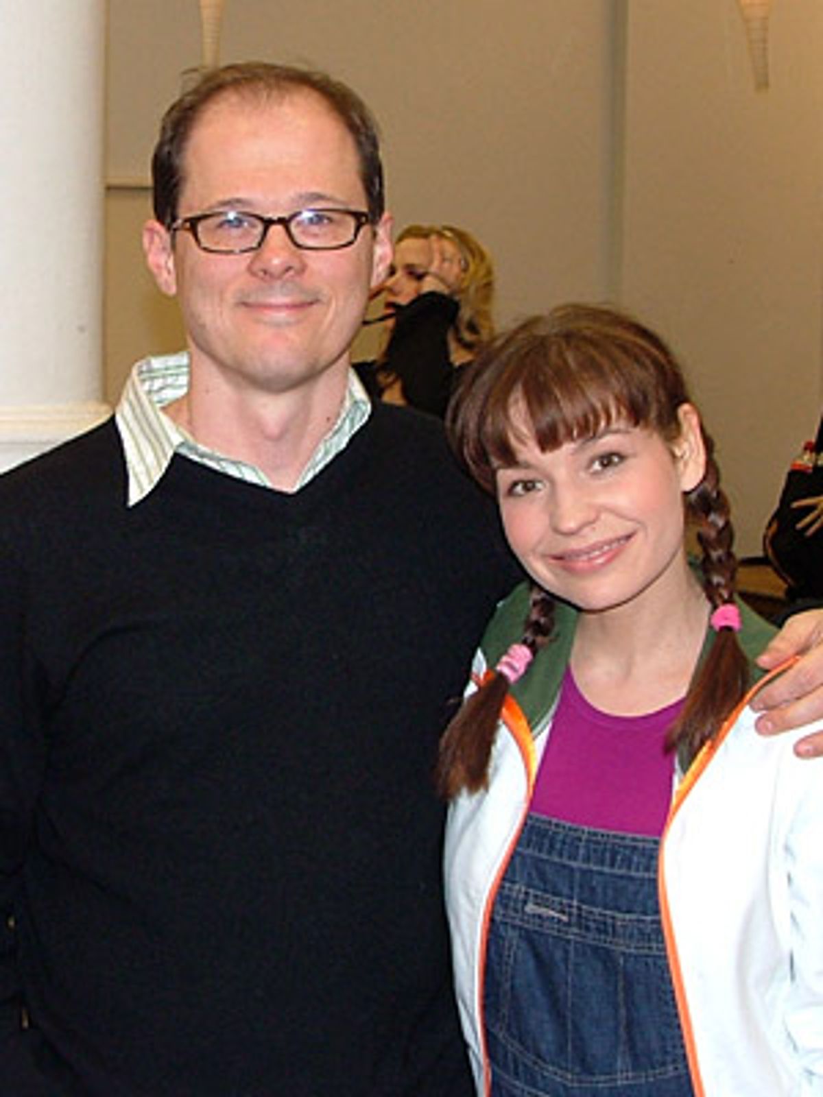 John Carrafa and Jessica-Snow Wilson at 