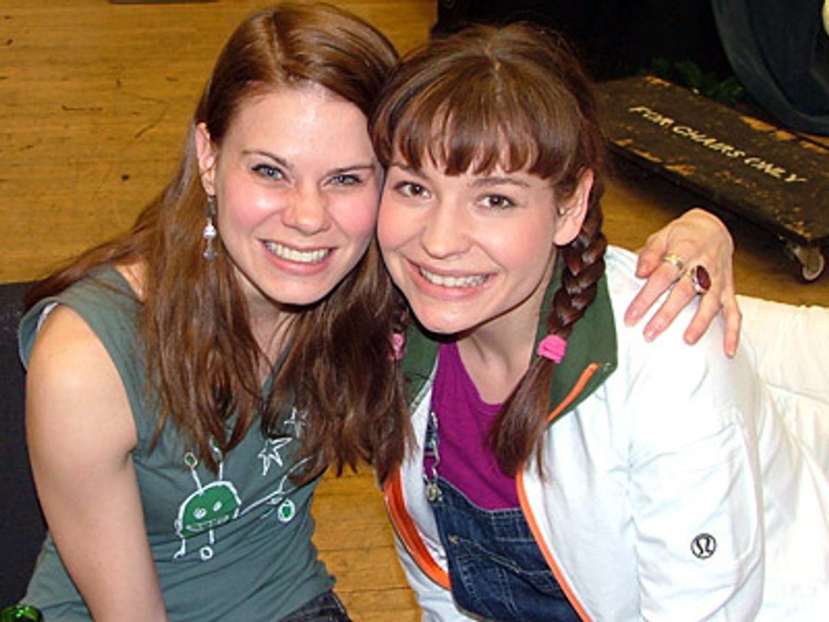 Celia Keenan-Bolger and Jessica-Snow Wilson at 