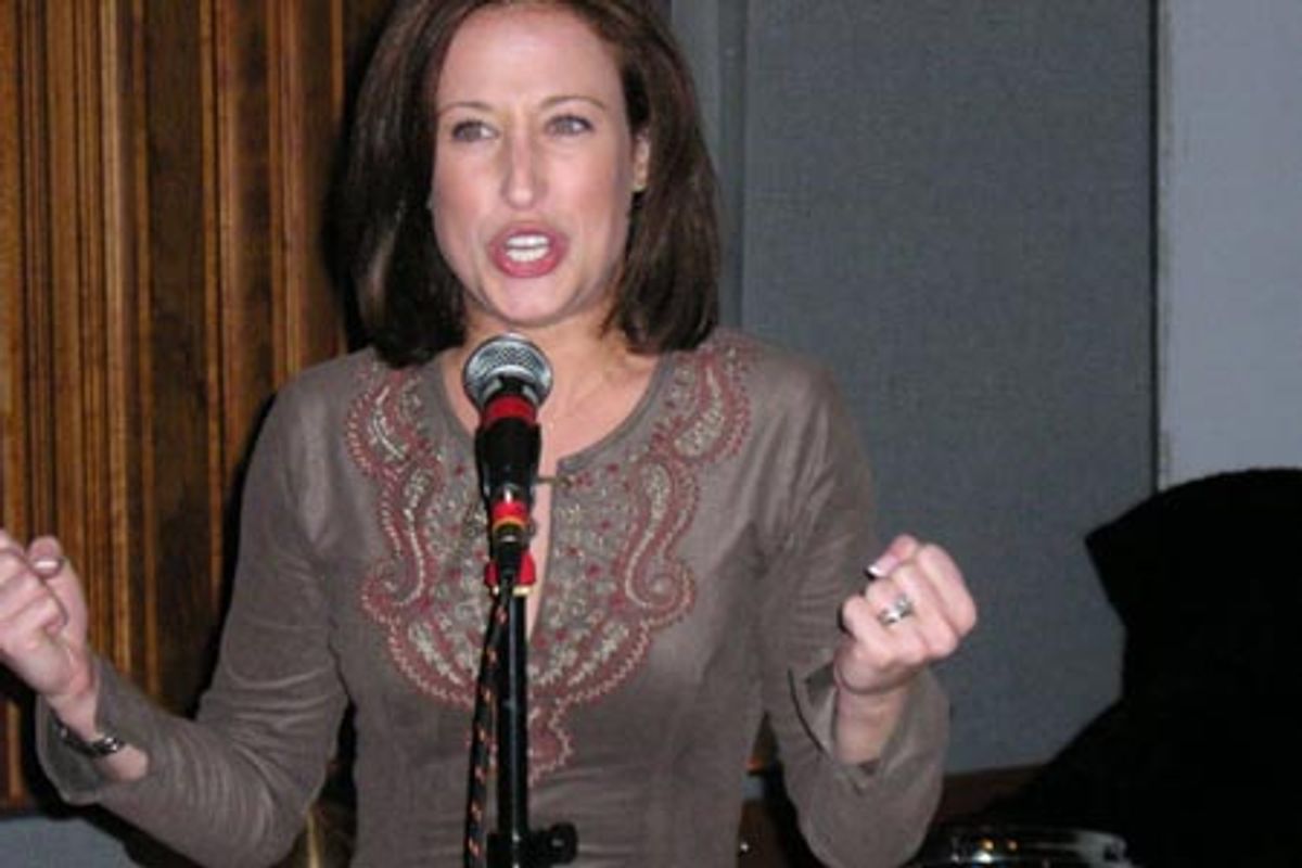 Erin Leigh Peck, who performed 'Maybe I Like It This Way' from The Wild Party as well as the 'Sesame Street' classic ''C' is for Cookie' at 