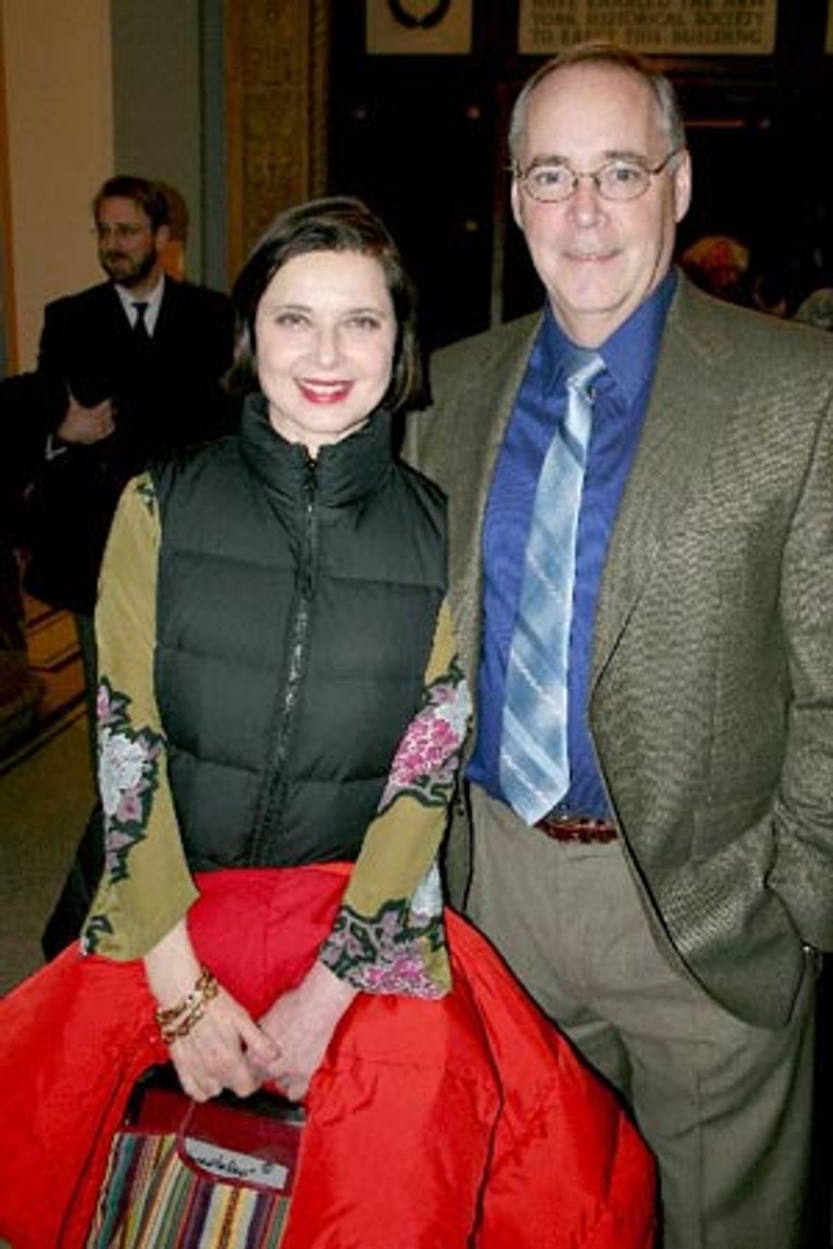 Isabella Rossellini and John Jellison at 