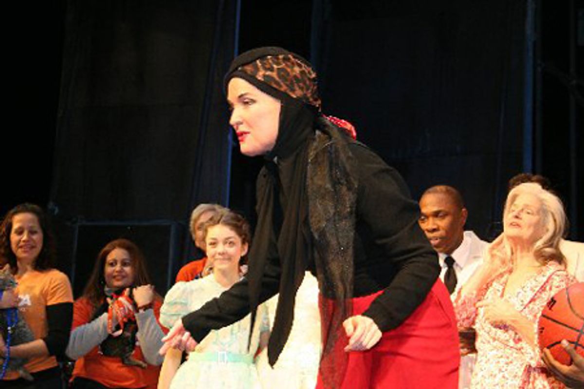 Christine Ebersole addresses the audience at 