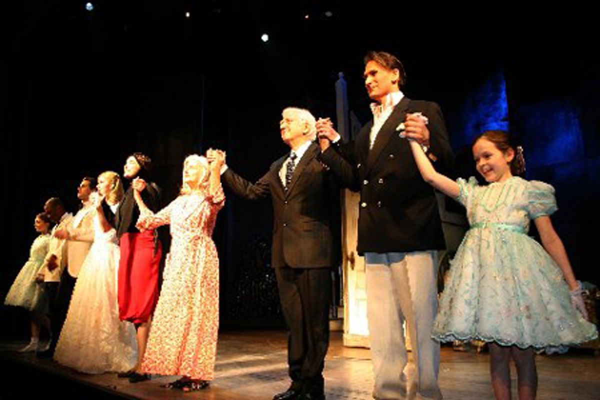 The cast takes its bows at 