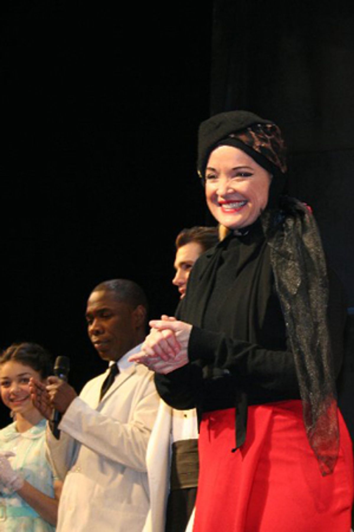 Christine Ebersole announces the 100th performance celebration at 