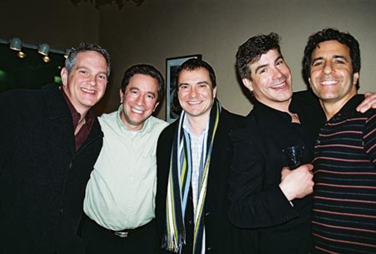 Clif Thorn, Michael Lavine, Jim Testa, Bryan Batt and Dann Fink at 