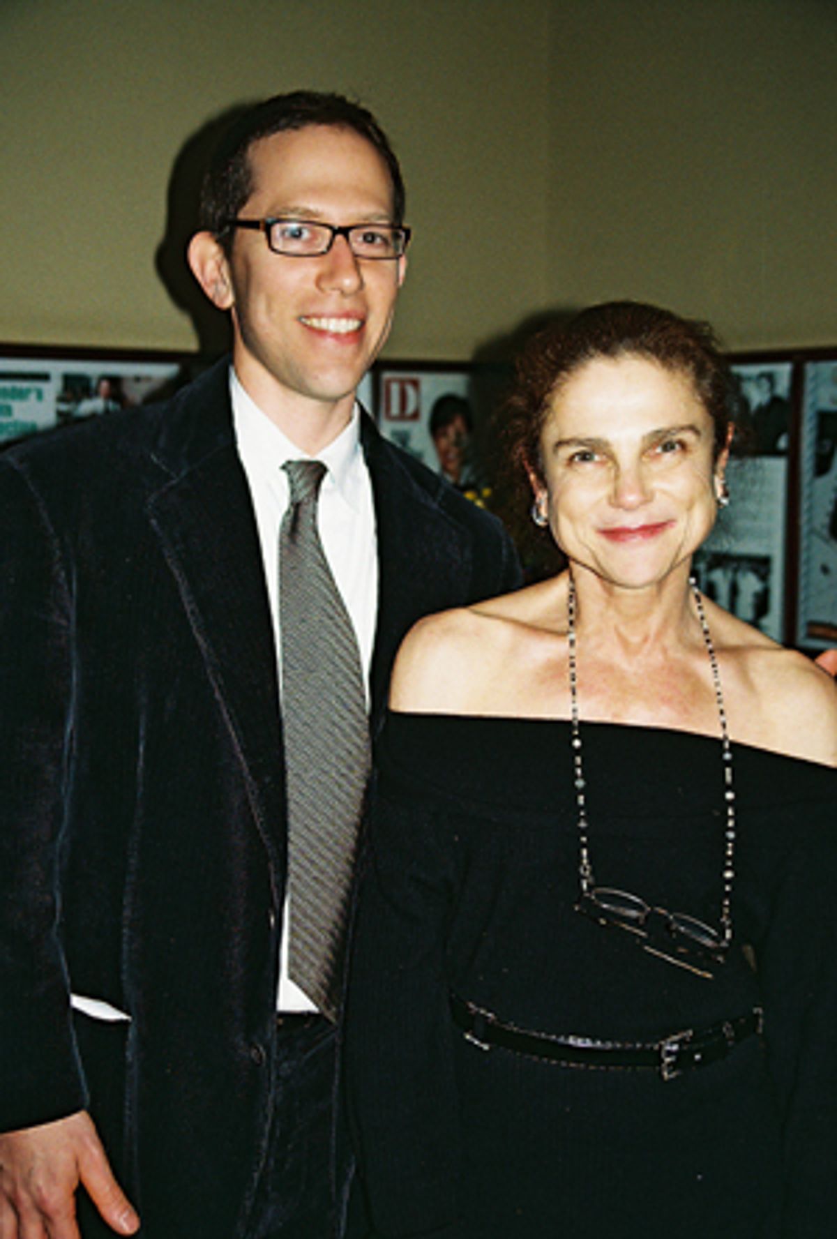 Alex Lippard and Tovah Feldshuh at 