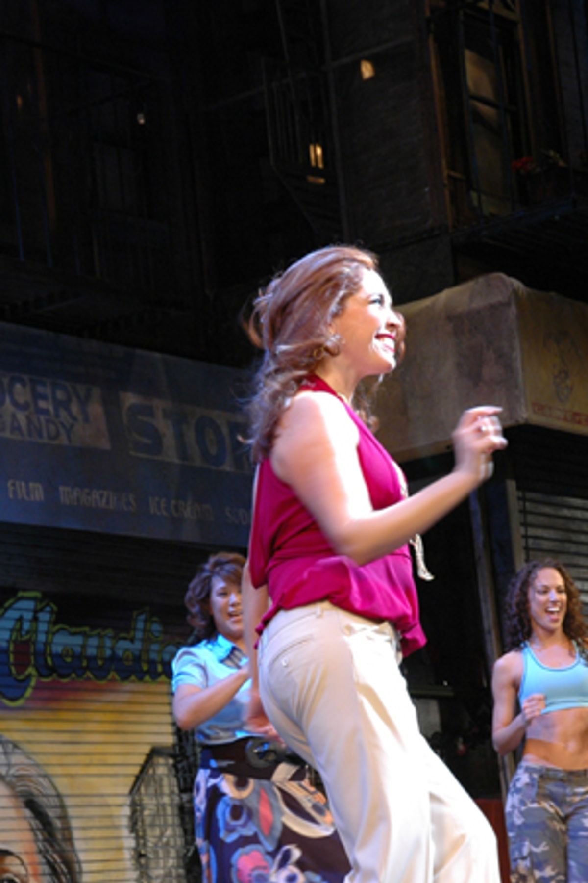 Andrea Burns (Daniela) at 