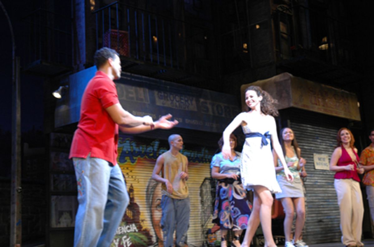 Christopher Jackson and Mandy Gonzalez at 