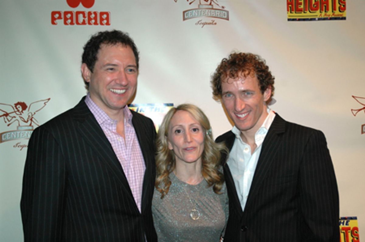 Producers Kevin McCullum, Jill Furman, and Jeffrey Seller at 