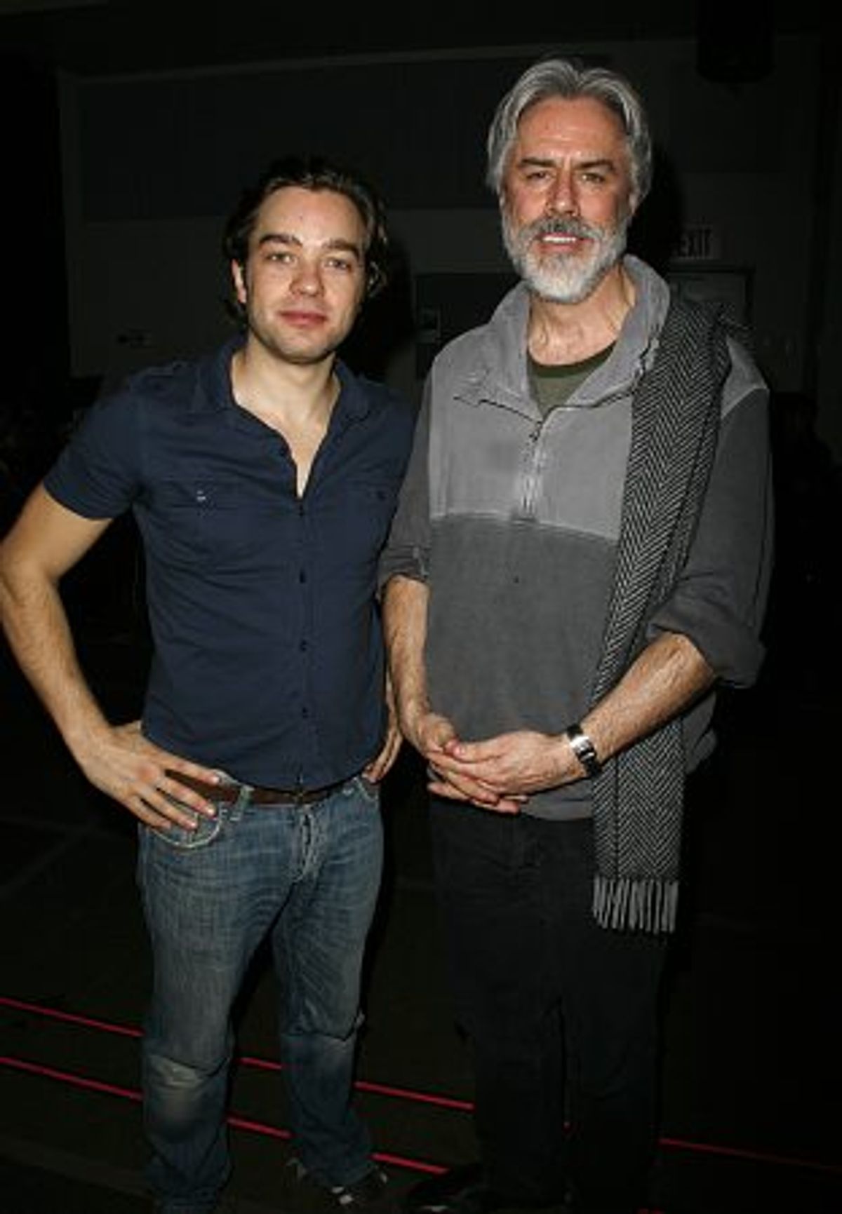 Hadley Fraser and Jeff McCarthy at 