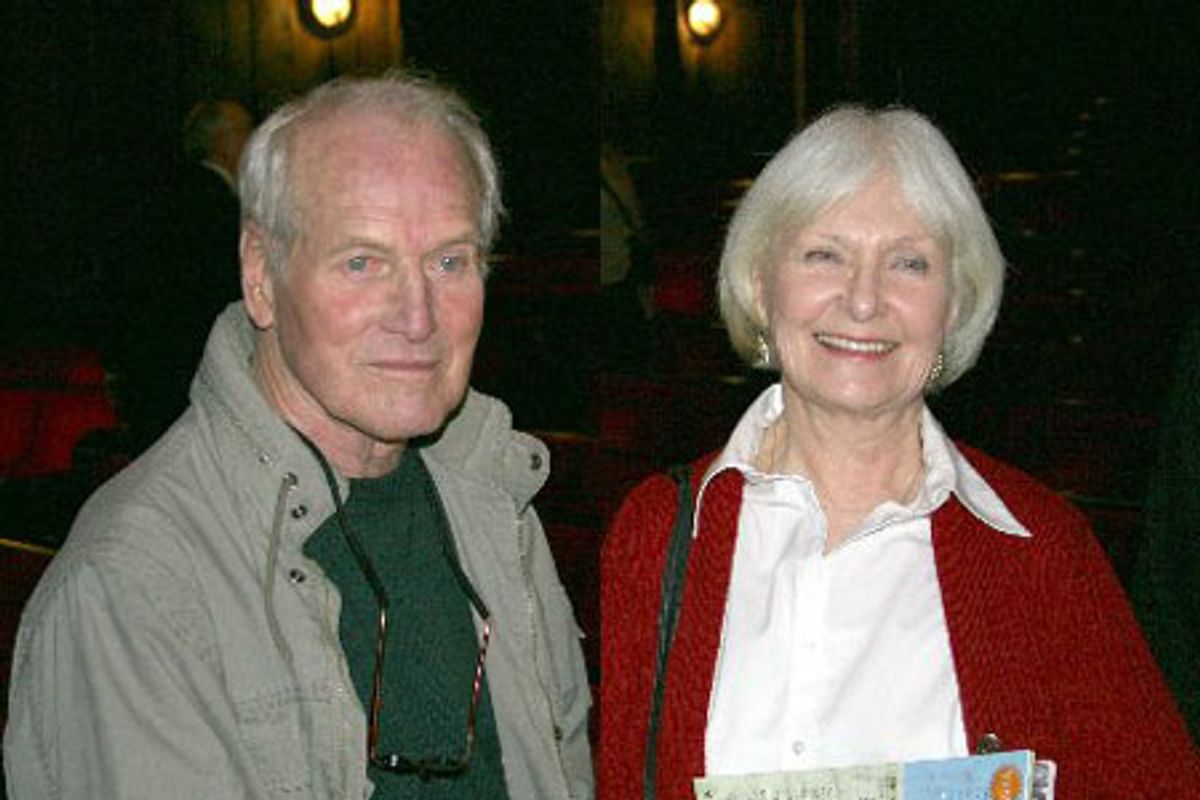 Paul Newman and Joanne Woodward at 