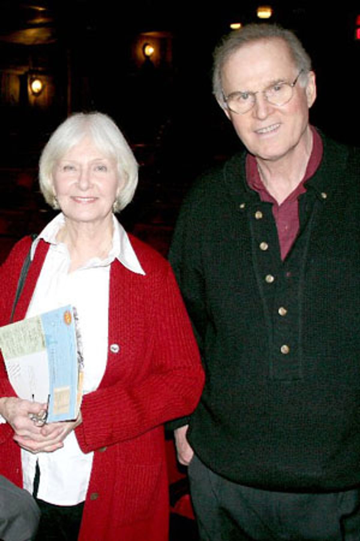 Joanne Woodward and Charles Grodin at 