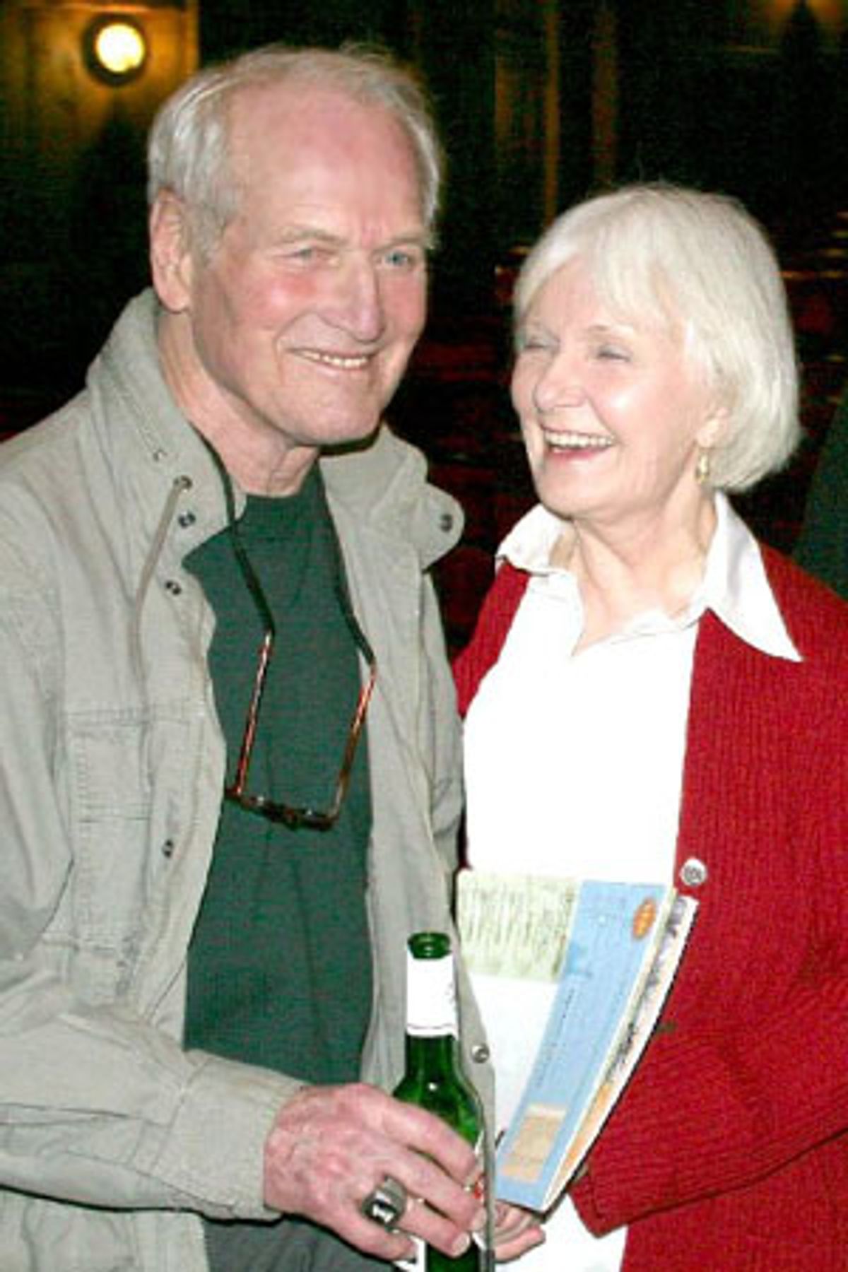 Paul Newman and Joanne Woodward at 