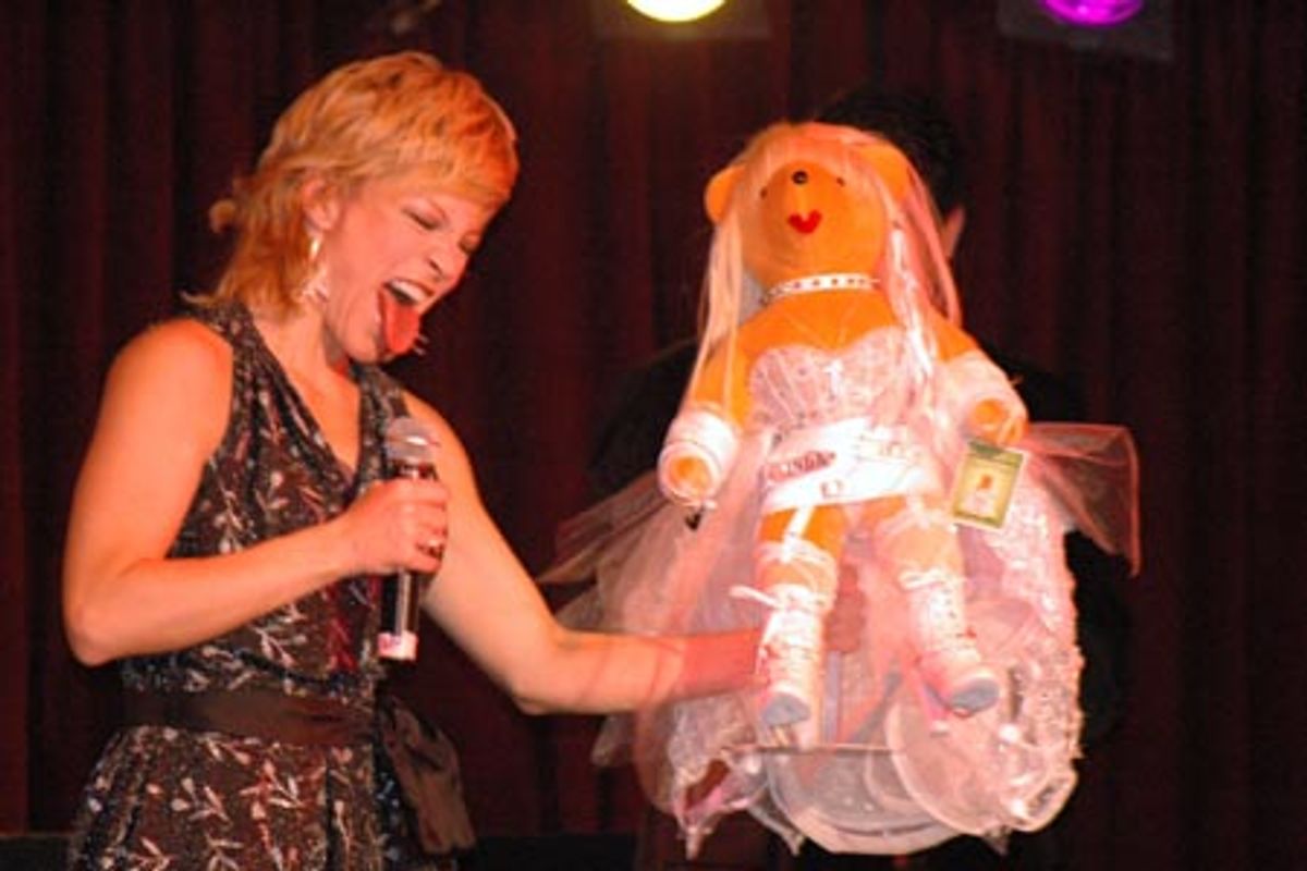 Felicia Finley and Linda Bear at 