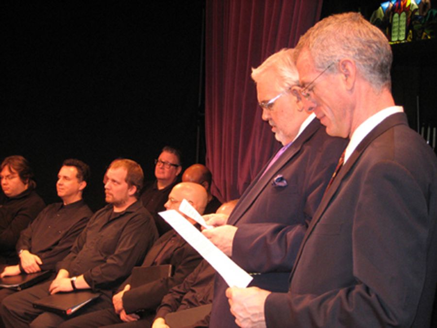 Photo Flash: The Big Voice Vday Commitment Ceremony Image