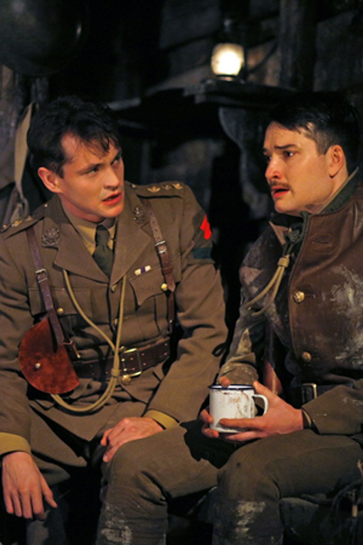 Hugh Dancy and Justin Blanchard at 