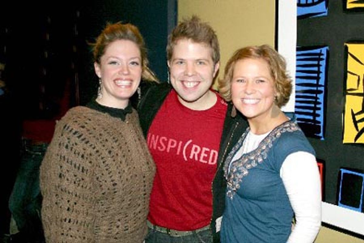 Elizabeth Stanley, Brandon Cutrell and Carey Anderson at 