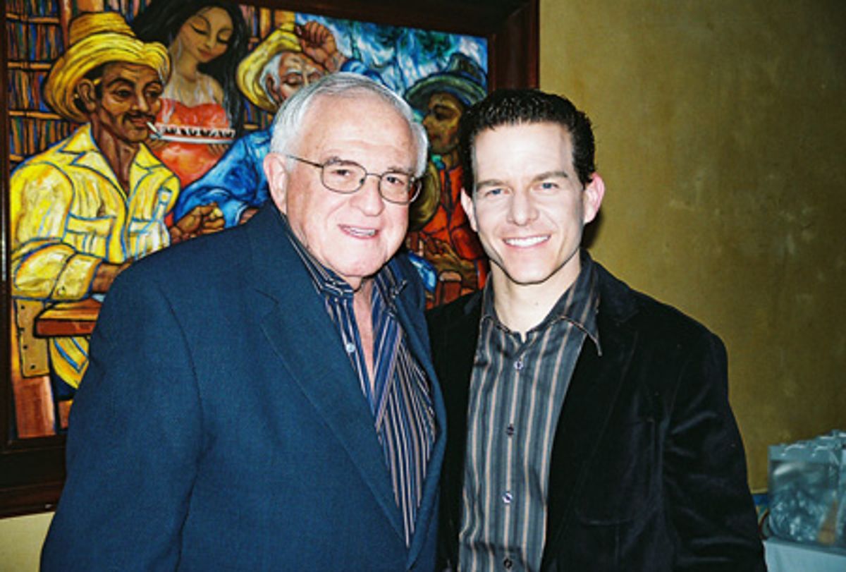 Academy Award Nominee/Award Winning Producer Edward S. Feldman and Tony Award Winner Christian Hoff at 