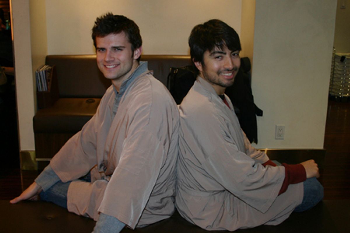 Kyle Dean Massey and Shaun Taylor-Corbett at 