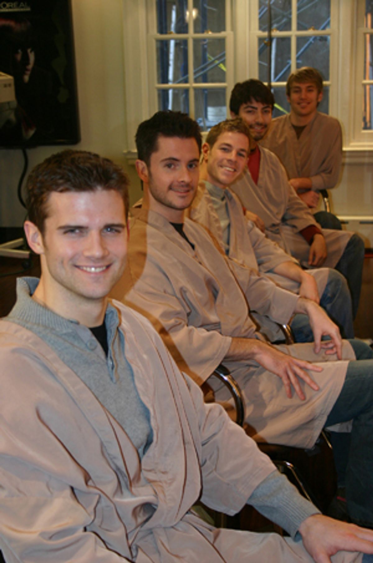 Kyle Dean Massey, Jim Daly, Zach Hanna, Shaun Taylor-Corbett and Landon Beard at 