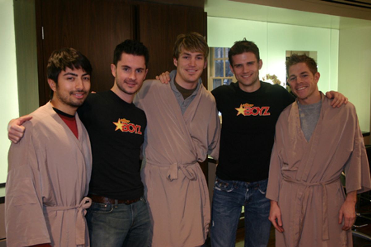 Shaun Taylor-Corbett, Jim Daly, Landon Beard, Kyle Dean Massey and Zach Hanna at 