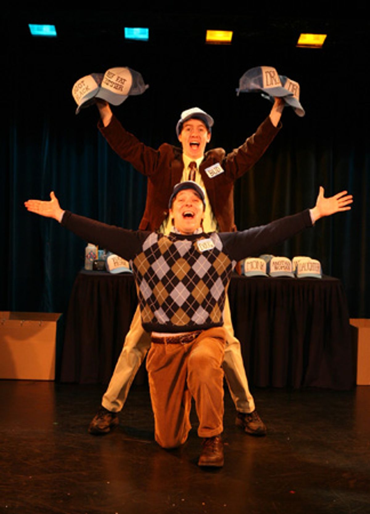 Jeremy Shamos (front) and David Turner at 