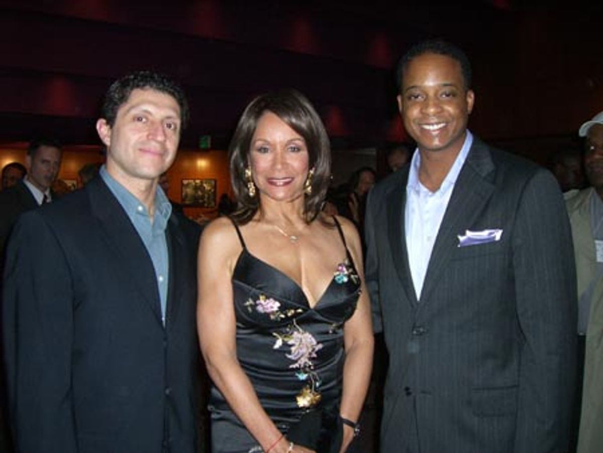 Marlio Sterling, Freda Payne and Rodney Chase Williams at 