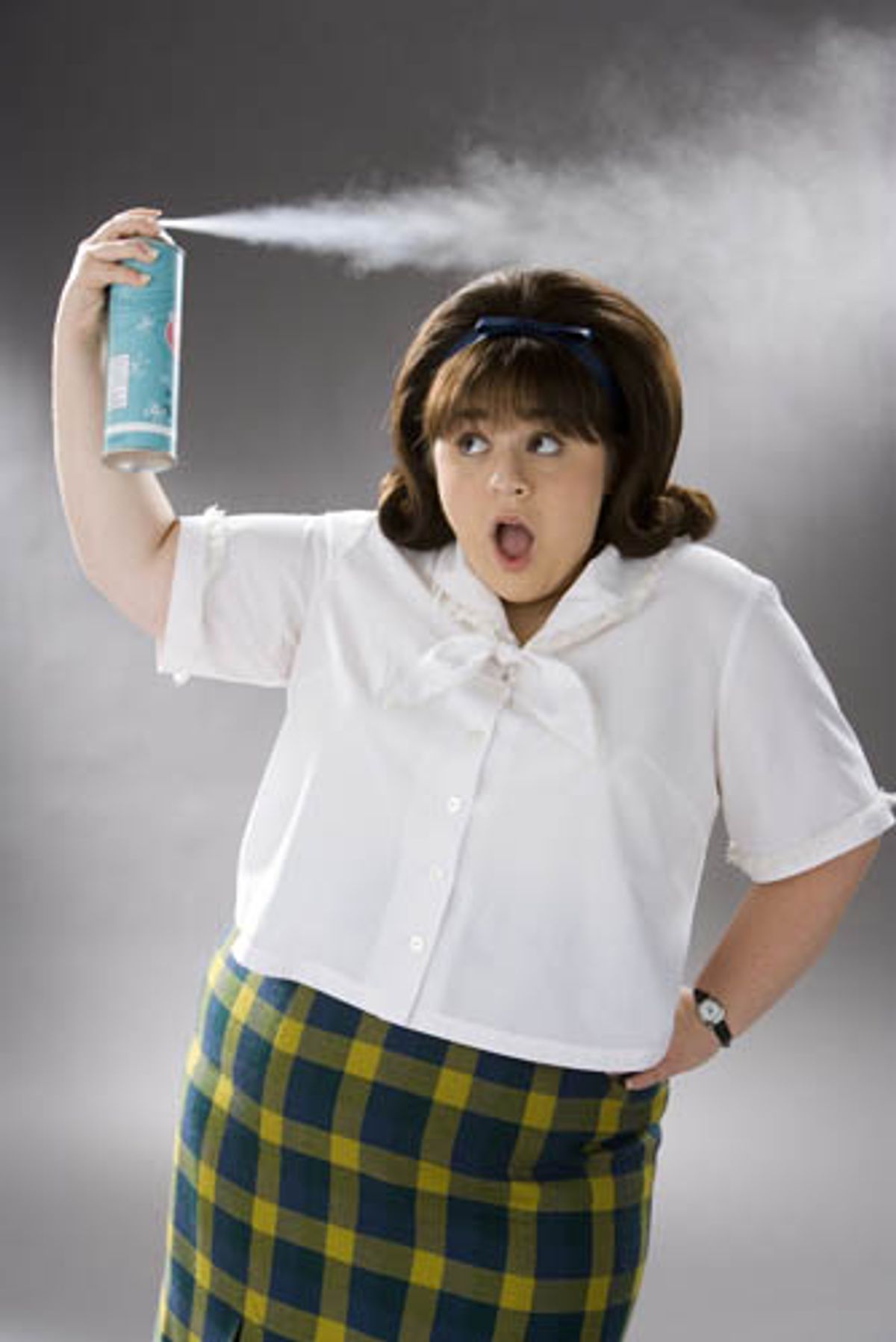 Nikki Blonsky as 'Tracy Turnblad' at 