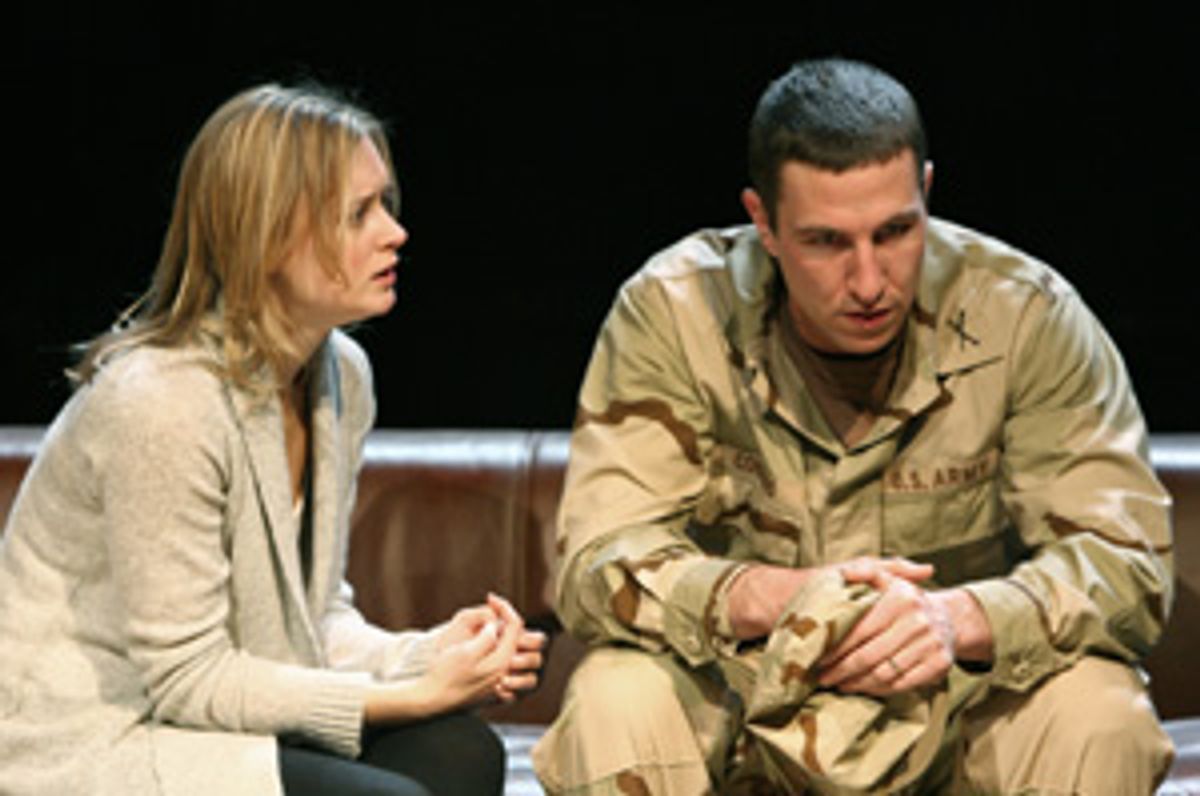 Pablo Schreiber and Rebecca Brooksher at 