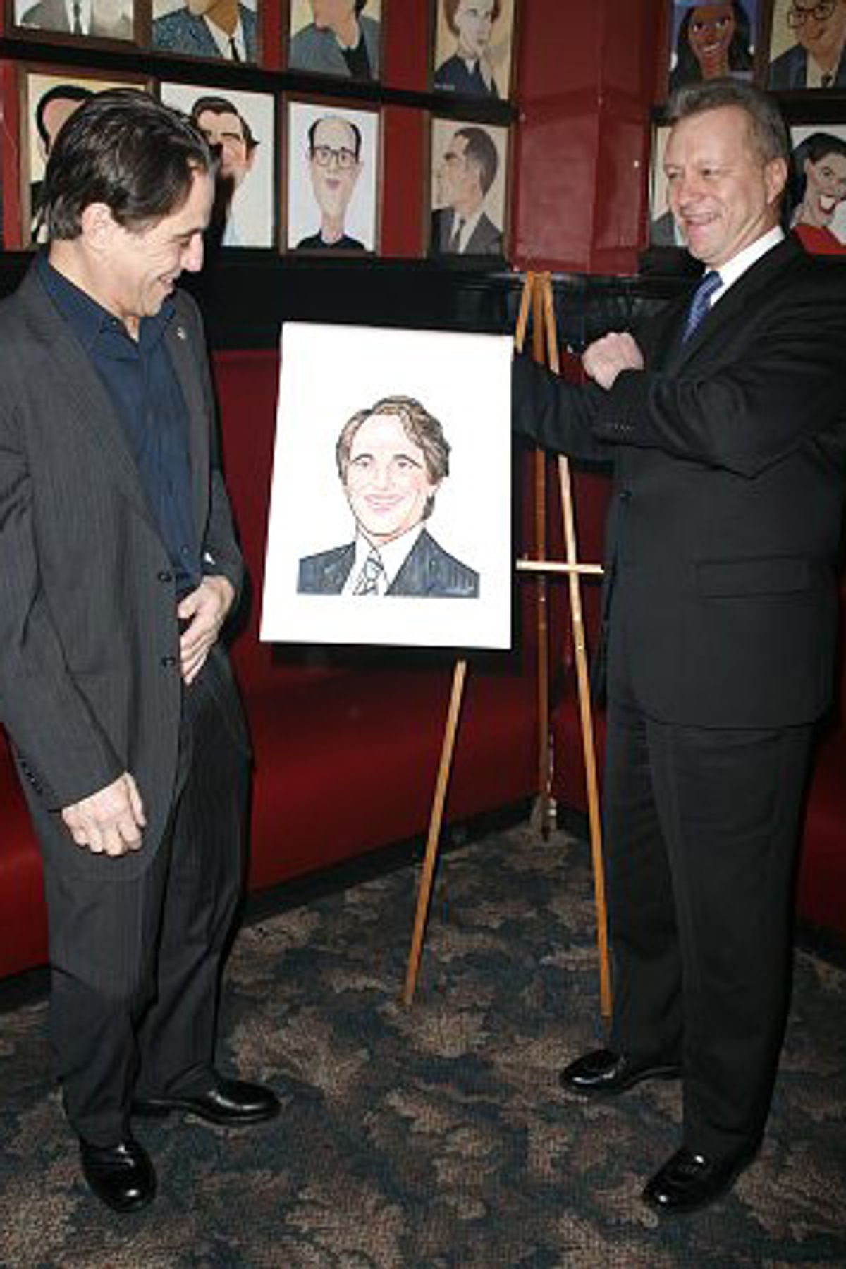 Tony Danza and Max Klimavicius at 