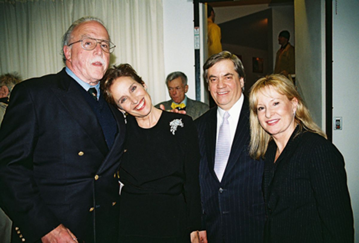 Peter Marcovicci, Andrea Marcovicci, Michael Presser and Ruth Stanat at 