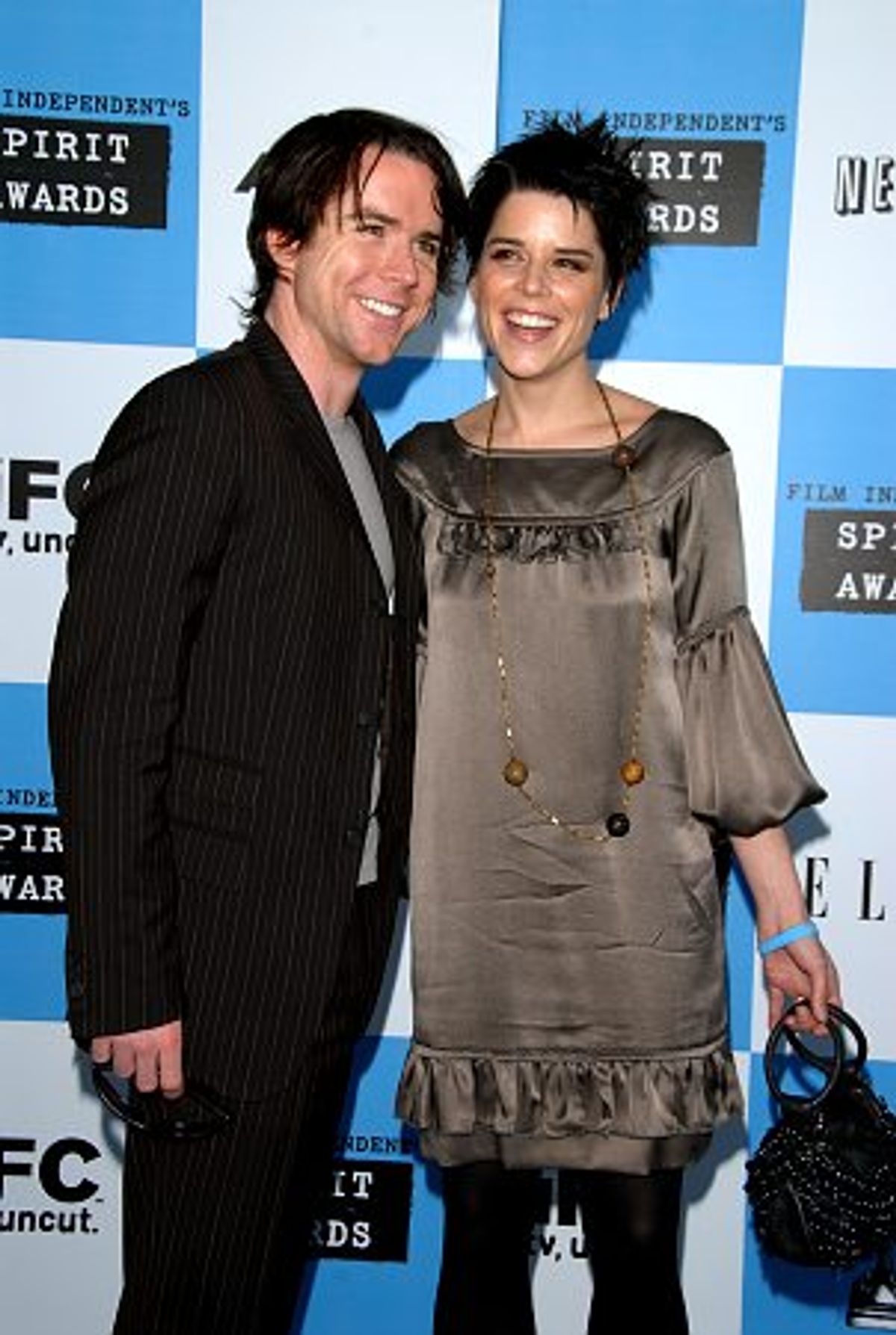 Christian Campbell and Neve Campbell at 