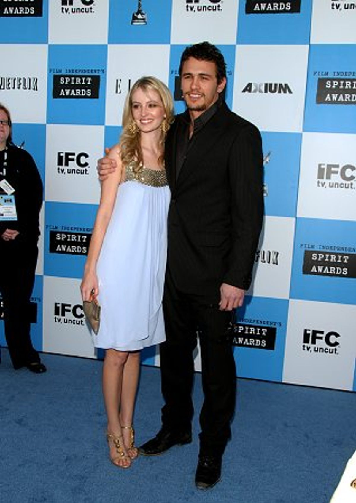 James Franco and guest at 