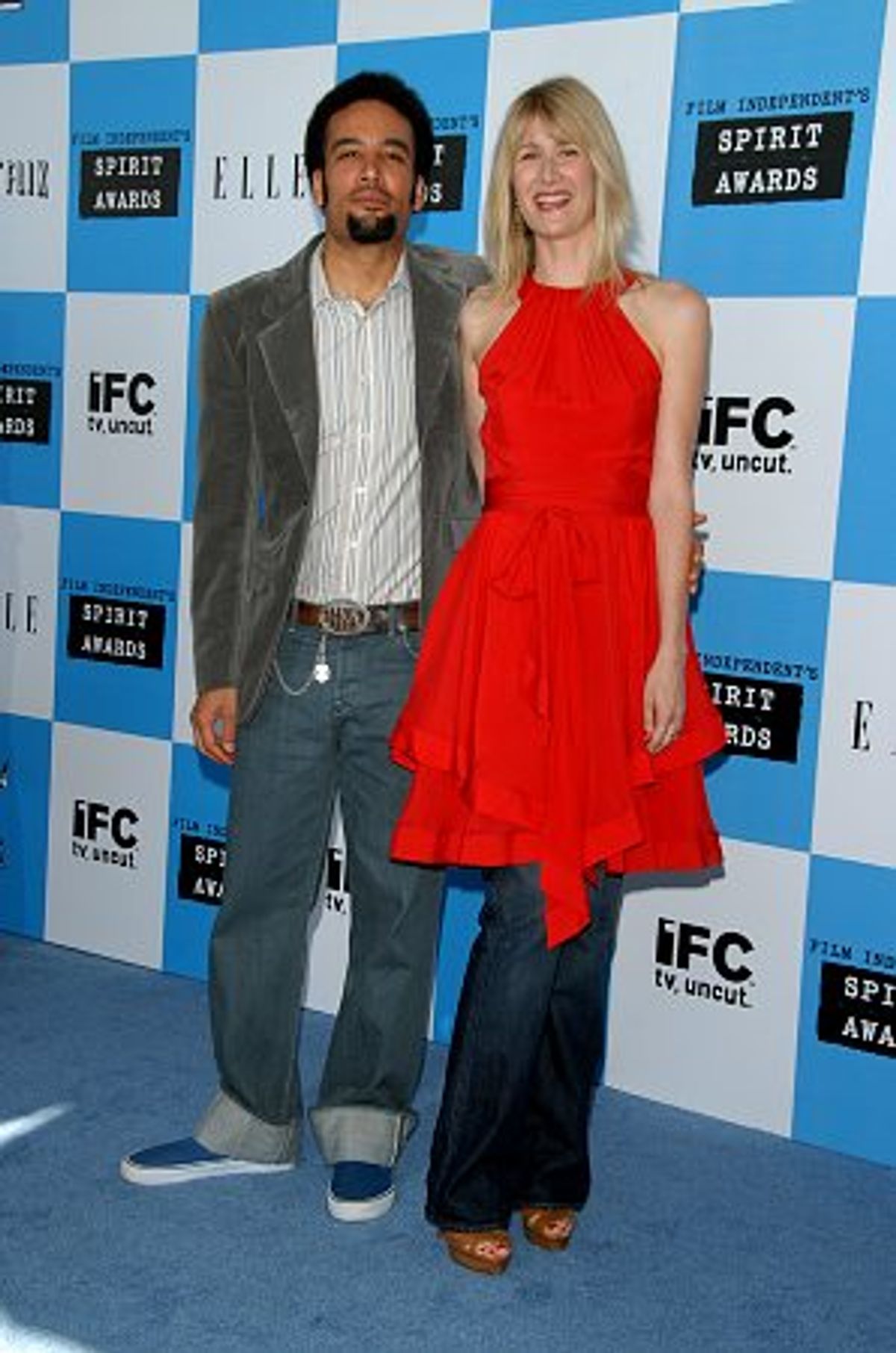 Ben Harper and Laura Dern at 