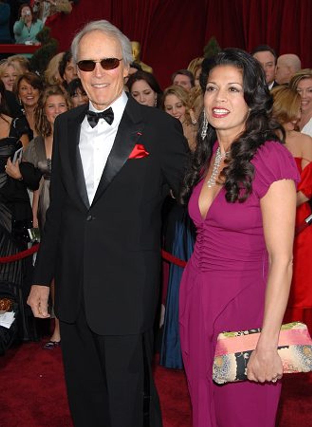 Clint Eastwood and wife at 