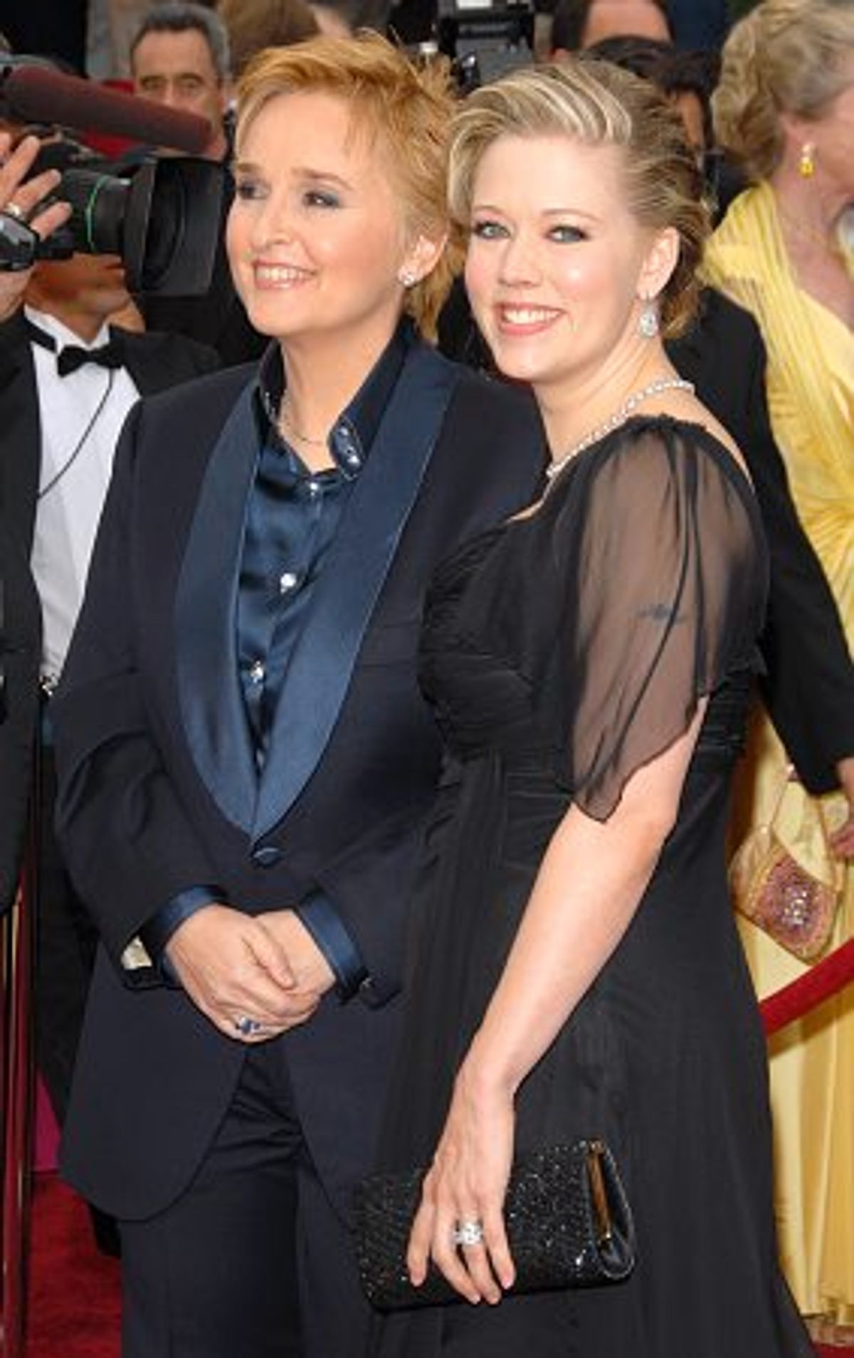 Melissa Etheridge and Tammy Lynn Michaels at 