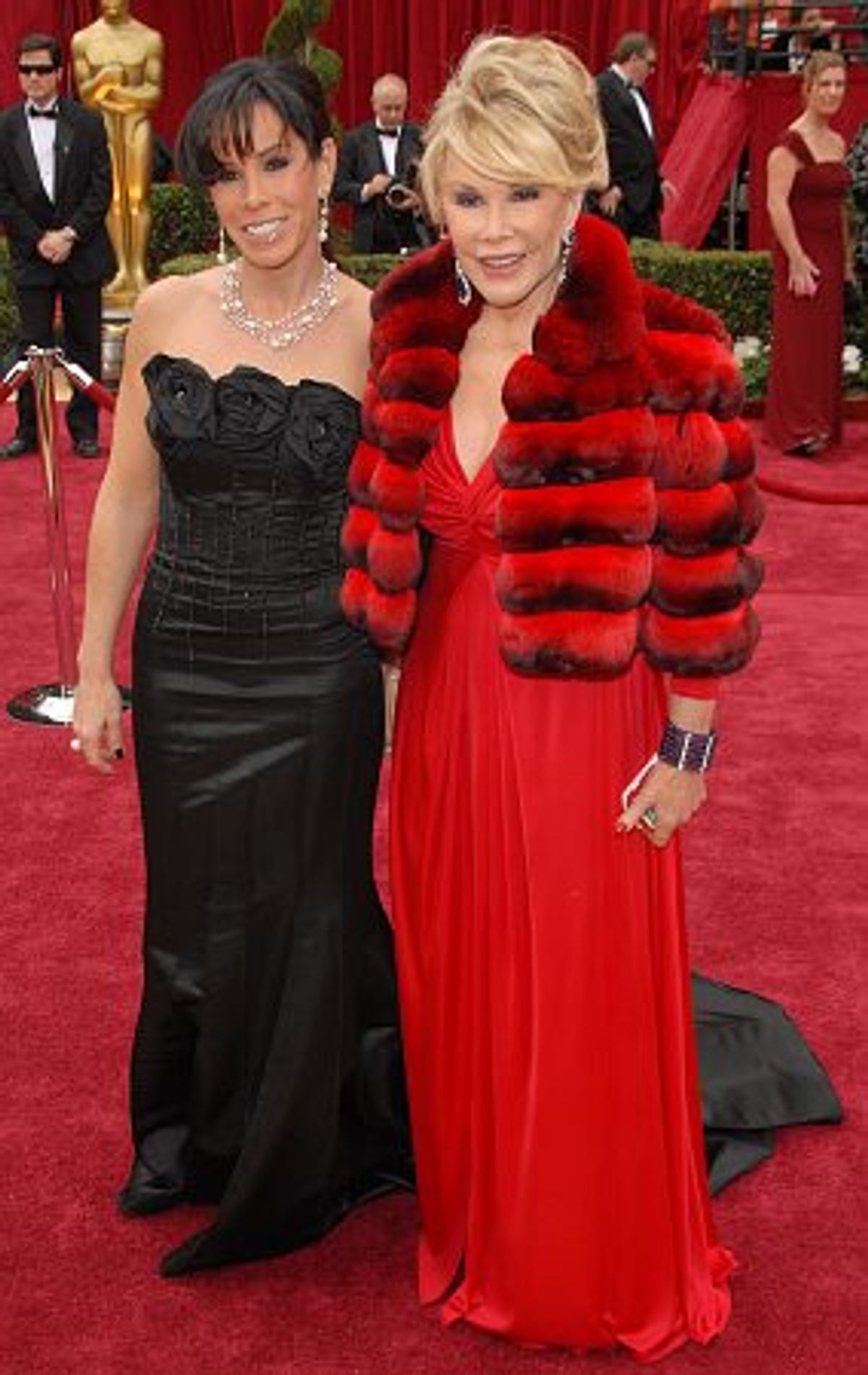 Melissa Rivers and Joan Rivers at 