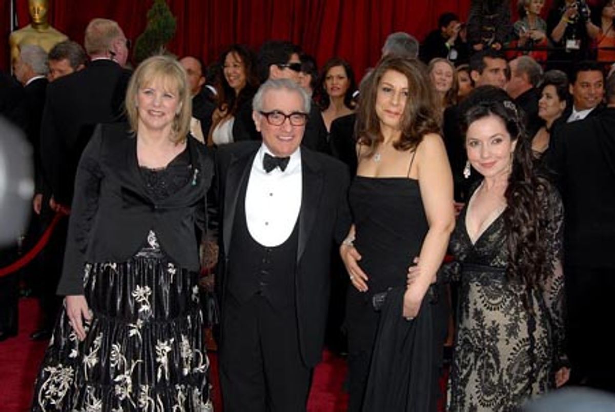 Martin Scorcese and family at 