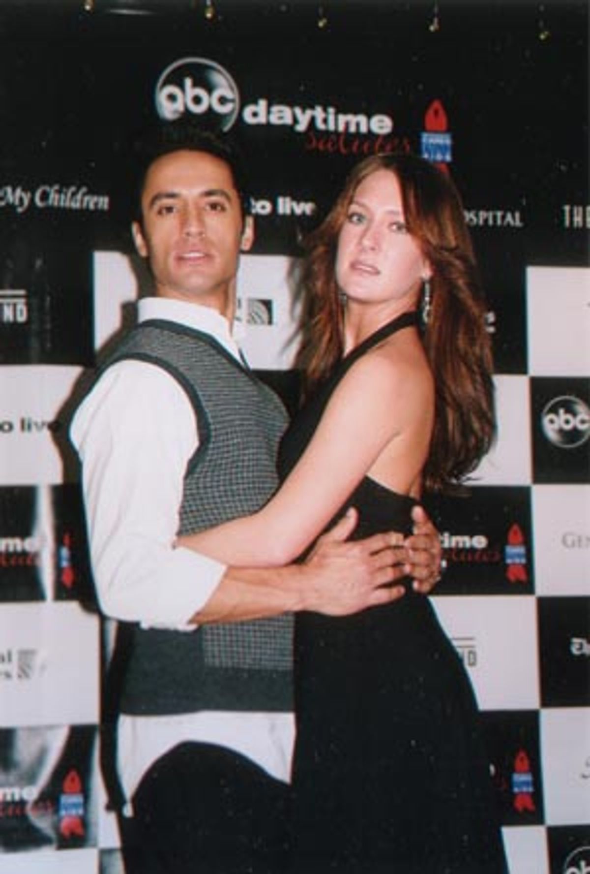 Kamar De Los Reyes (OLTL's Antonio Vega) and new OLTL cast member at 