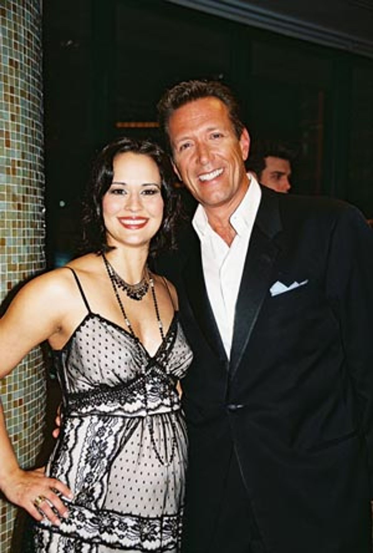   Sydney Penny (AMC's Julia Santos Keefer) and Walt Willey (AMC's Jack Montgomery) at 