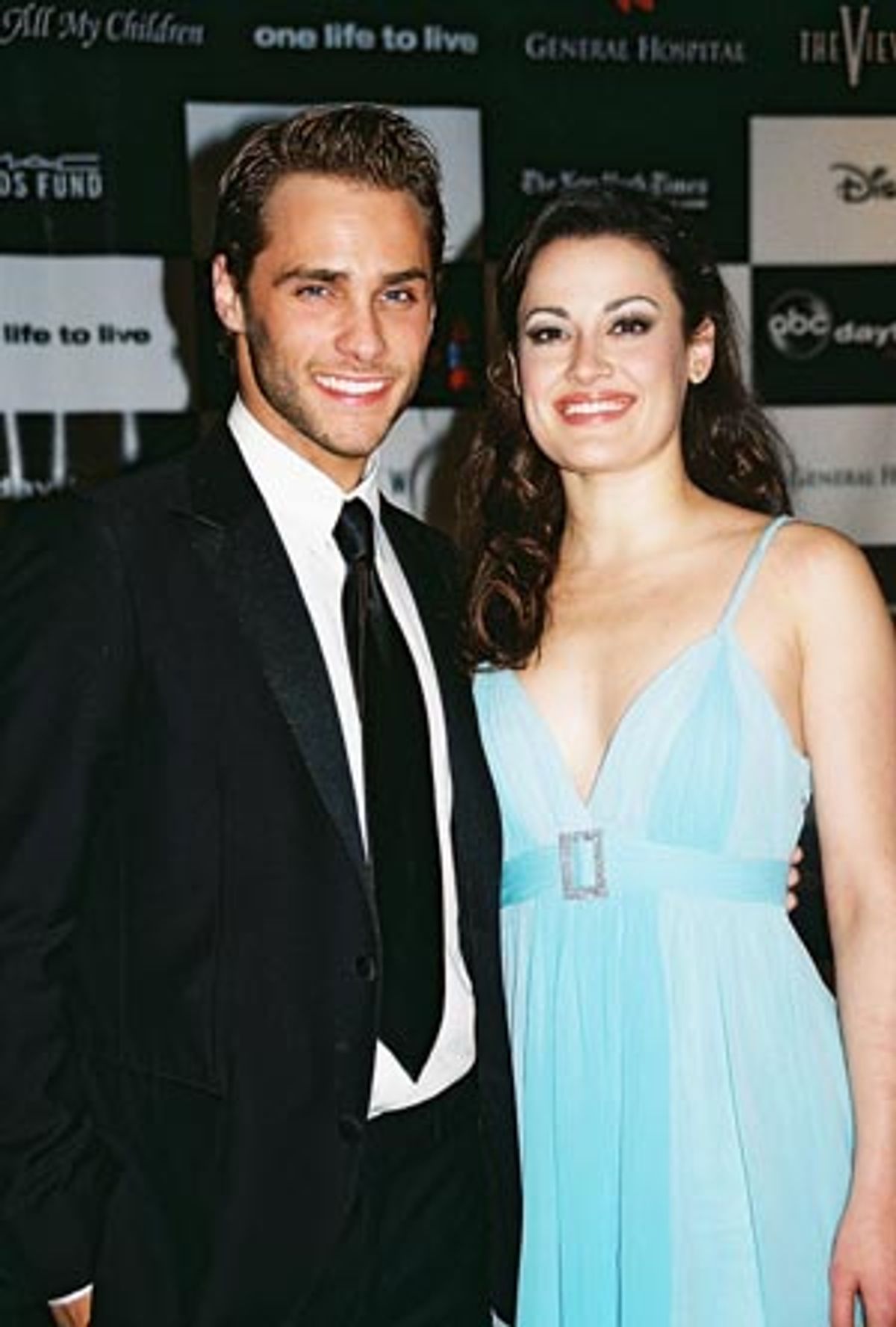 Disney's Tarzan's Josh Strickland and Mary Poppins' Ashley Brown at 