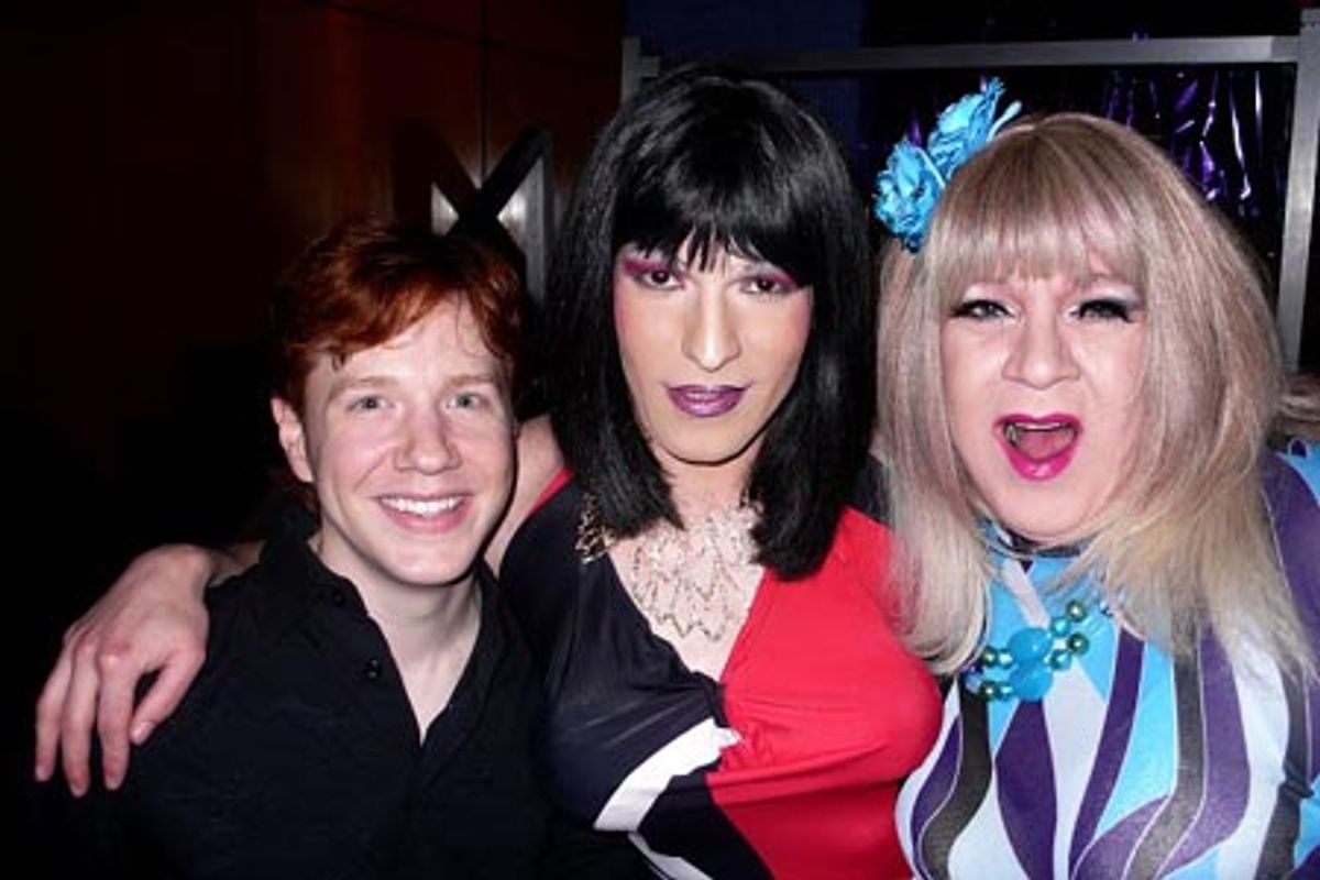 Ken Kleiber, Carmella Cann and Clover HoneyCarmella Cann at 