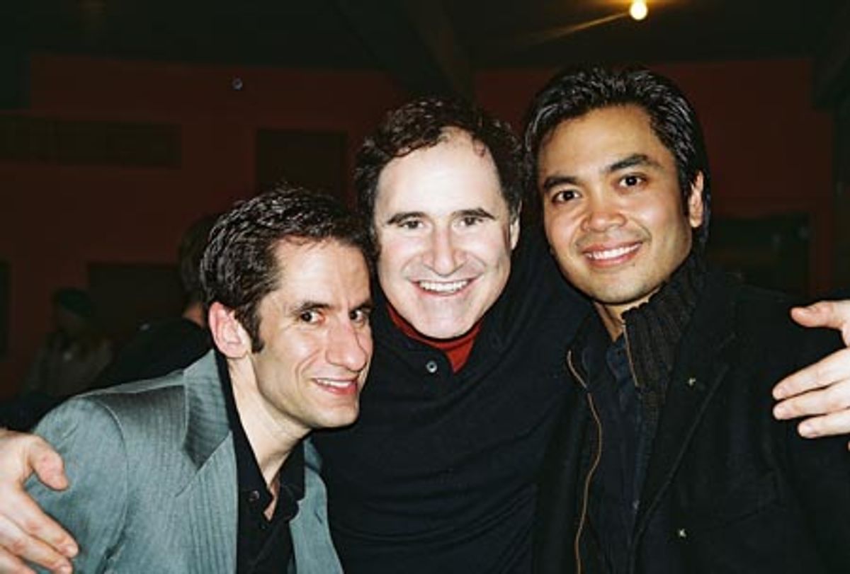 Seth Rudetsky, Richard Kind and Jose Llana at 